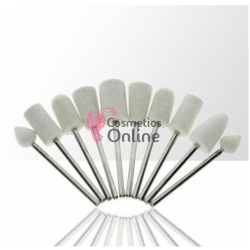 Capete pentru freza 13 bucati Albe de luciu Mollylac Cod 02162